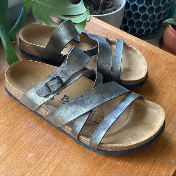 Birkenstock Shoes - BETULA by BIRKENSTOCK Ruby Metallic Sandals - NEW